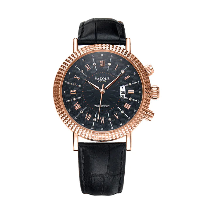 Men's Quartz Calendar Watch