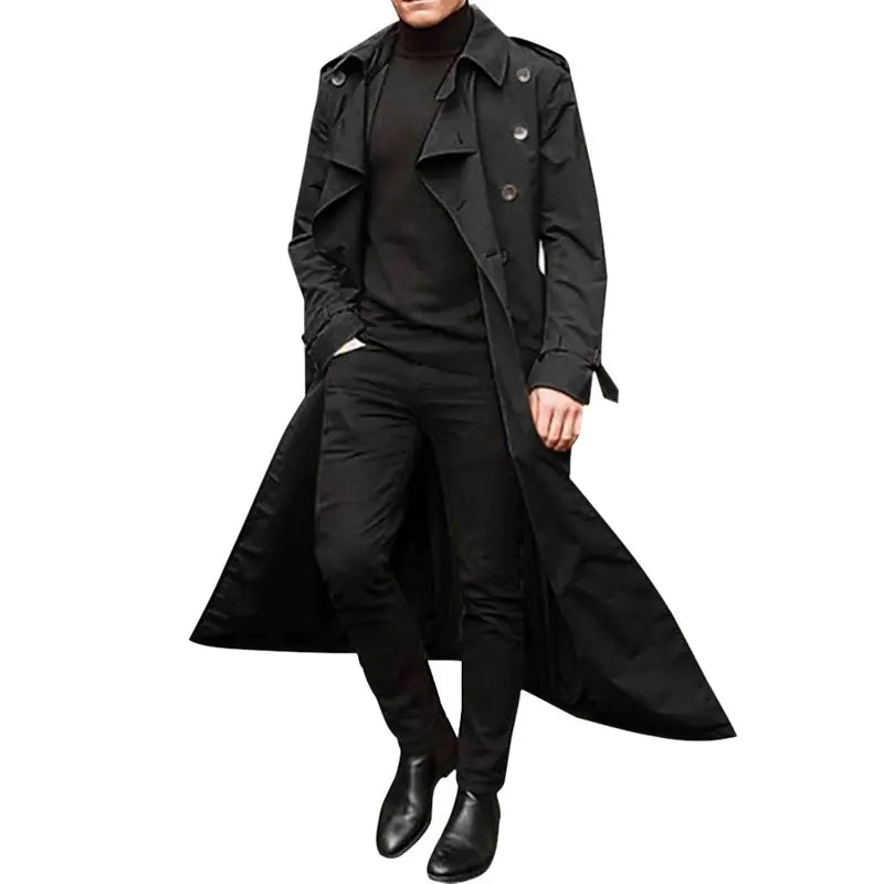 Men's Solid Color Windbreaker Jacket