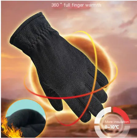 Winter Fleece Thermal Gloves for Men and Women