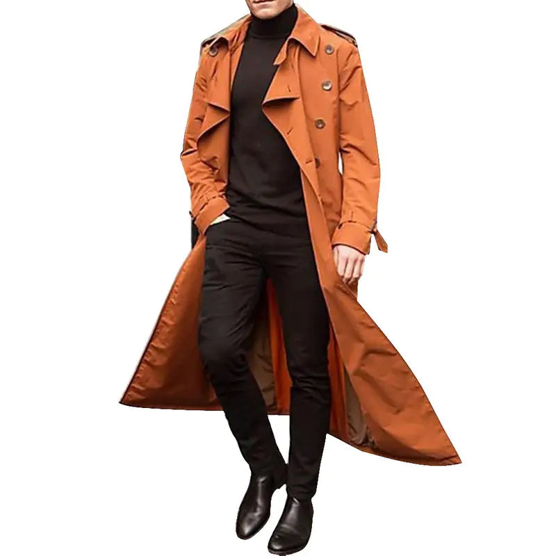 Men's Solid Color Windbreaker Jacket