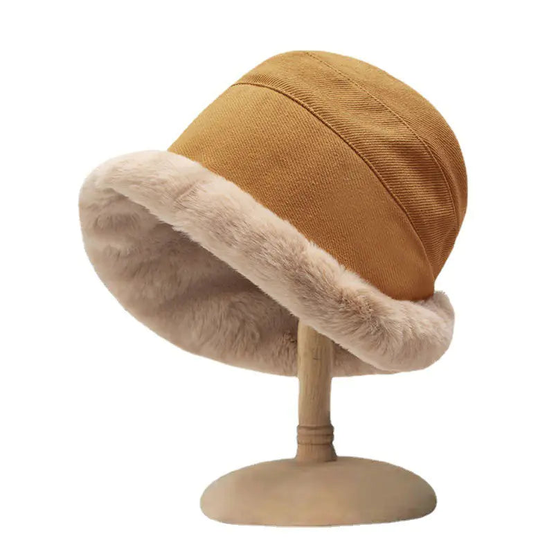 Winter Fashionable Warm Mongolian Fisherman Hat for Women