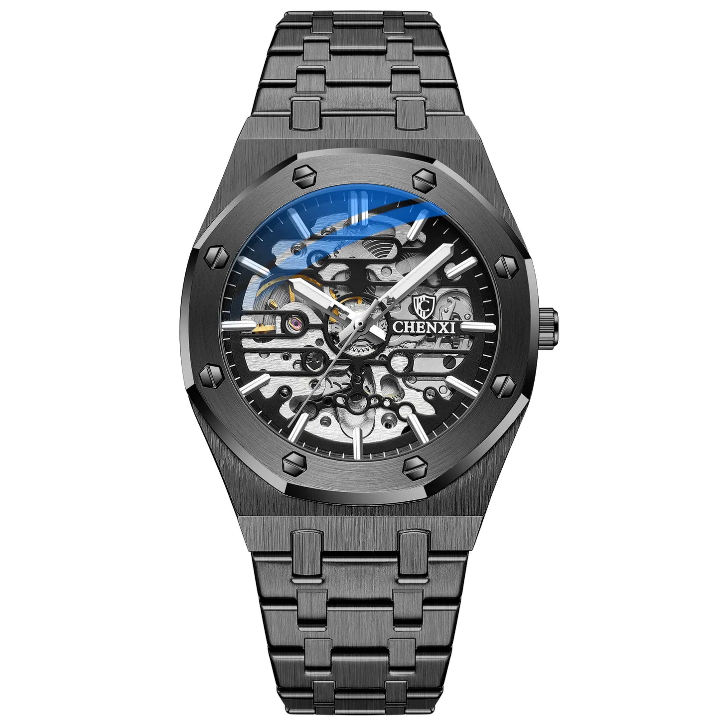 Men's Luxury Skeleton Automatic Mechanical Watch