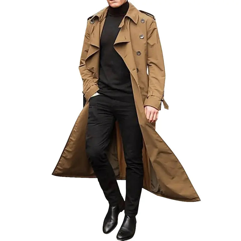 Men's Solid Color Windbreaker Jacket
