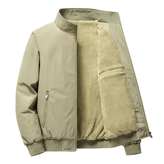 Men's Plush Thickened Oversized Winter Jacket