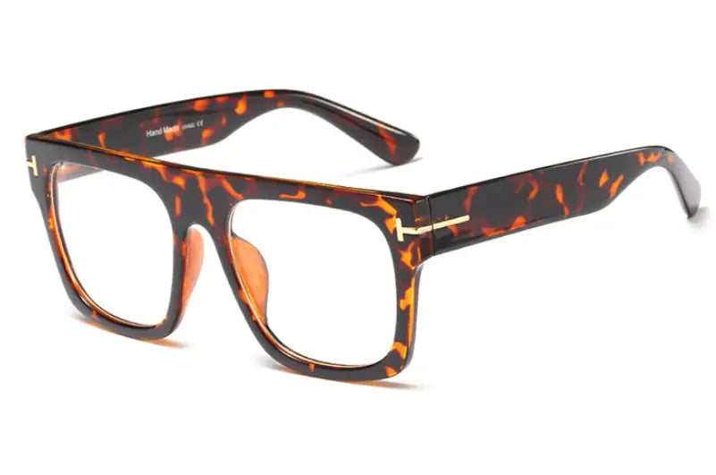 Oversized Fashion Glasses Frame for Men and Women