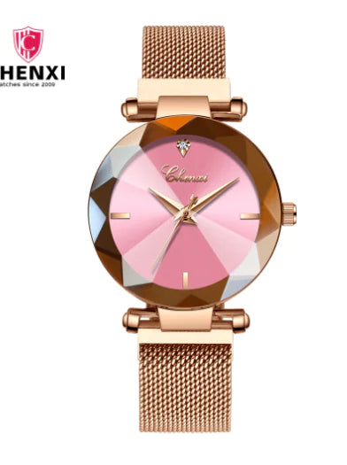Mesh Belt Quartz Watch for Women