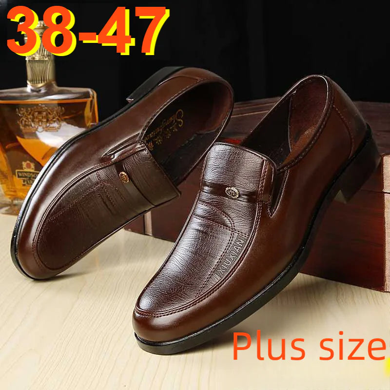 Autumn New Plus Size Men's Business Dress Shoes