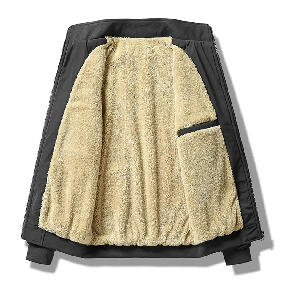 Men's Plush Thickened Oversized Winter Jacket