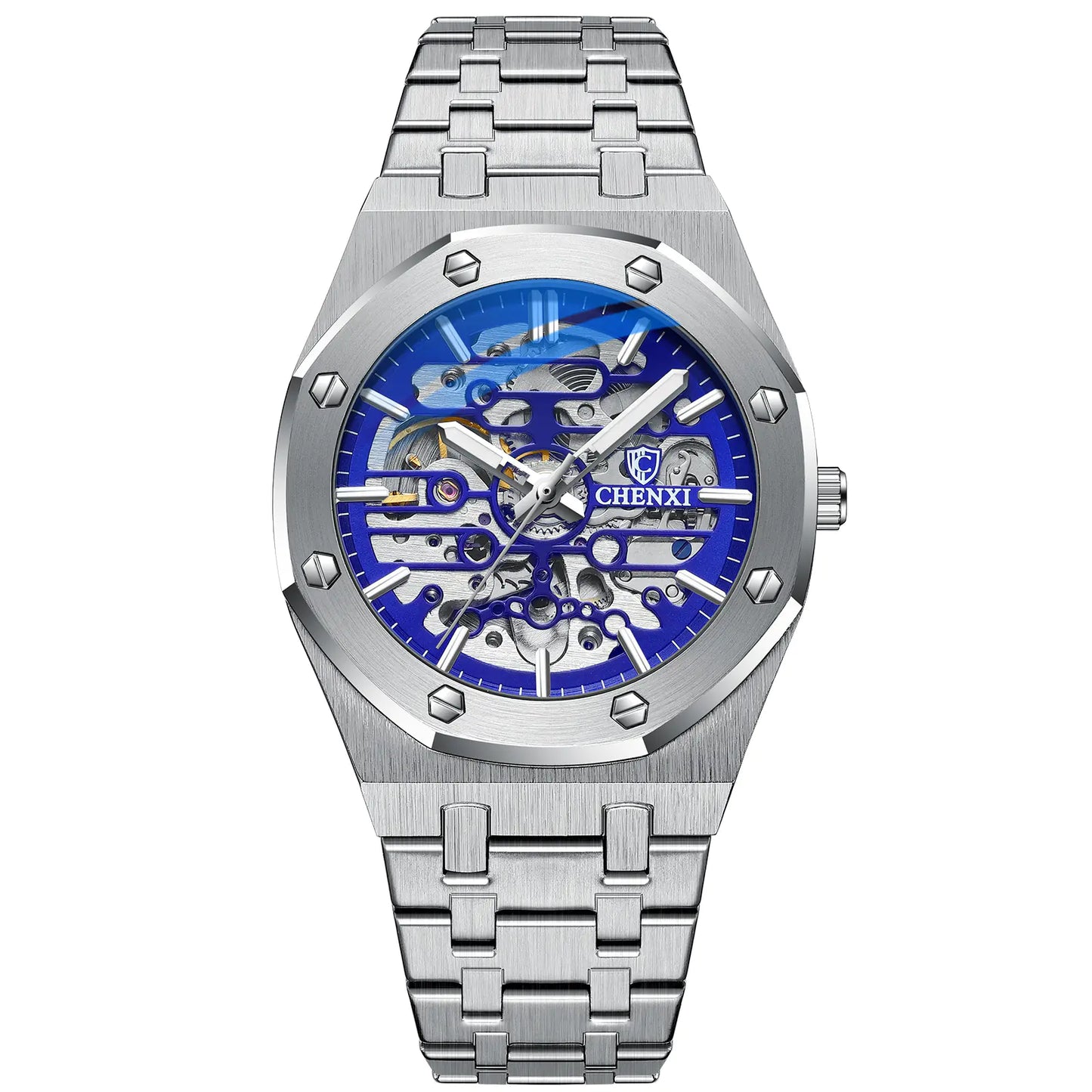 Men's Luxury Skeleton Automatic Mechanical Watch