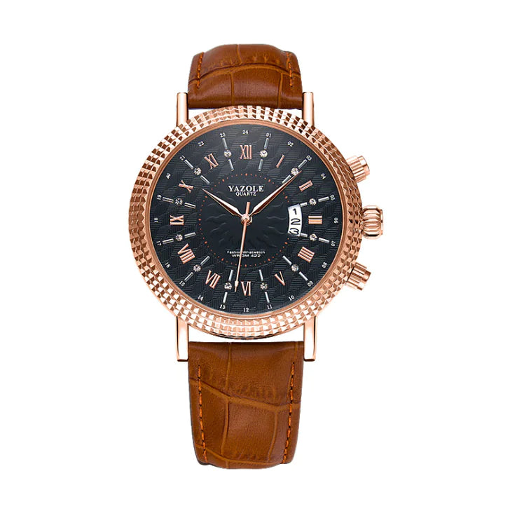 Men's Quartz Calendar Watch