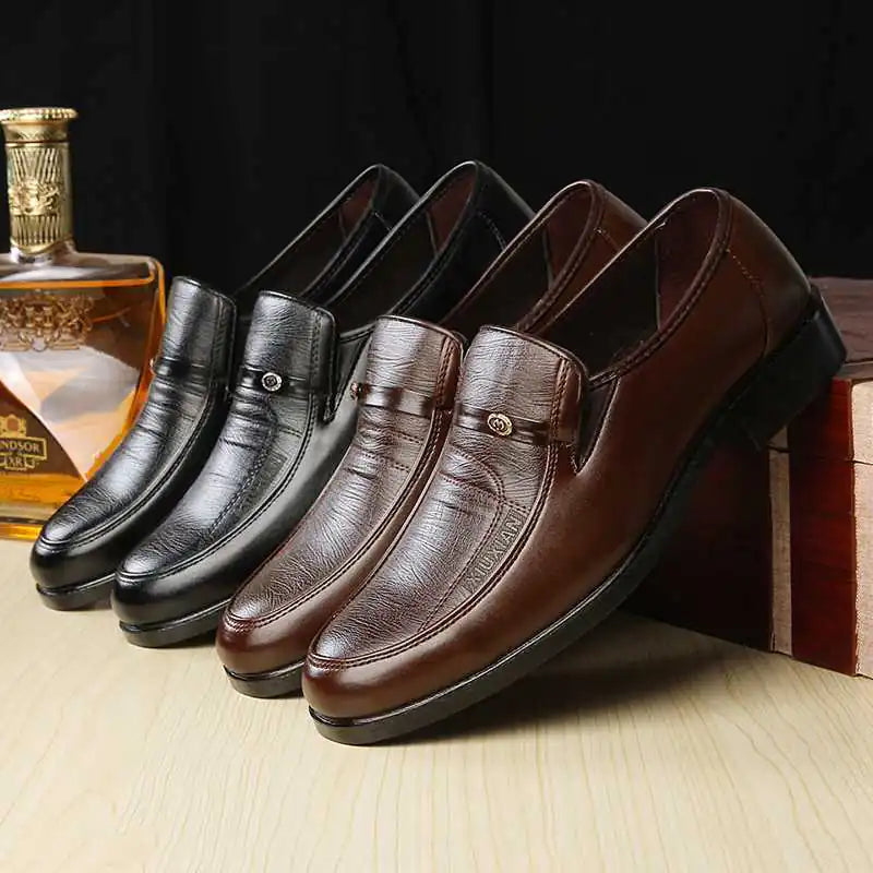 Autumn New Plus Size Men's Business Dress Shoes