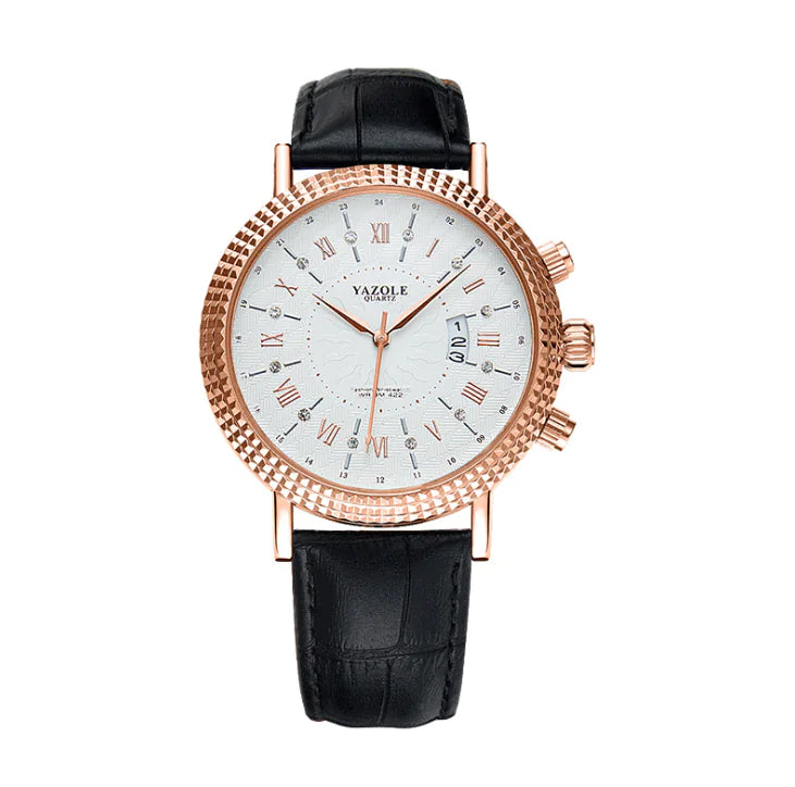Men's Quartz Calendar Watch