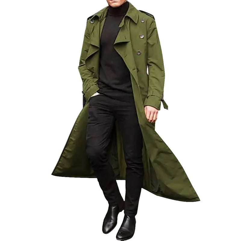 Men's Solid Color Windbreaker Jacket