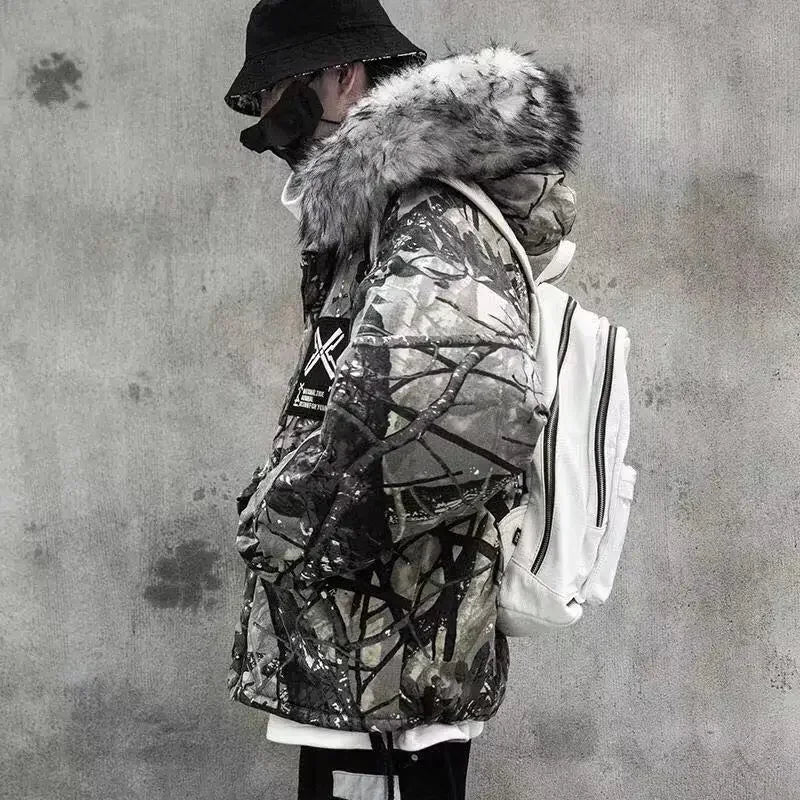Winter Jackets with Fur Collar for Men/Women