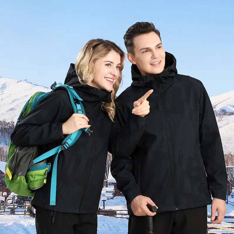 Winter Couples' Outdoor Windproof Waterproof Jacket