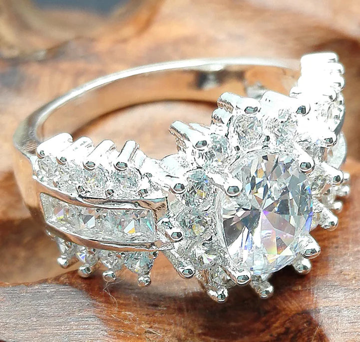 Rhinestone Ring for Women