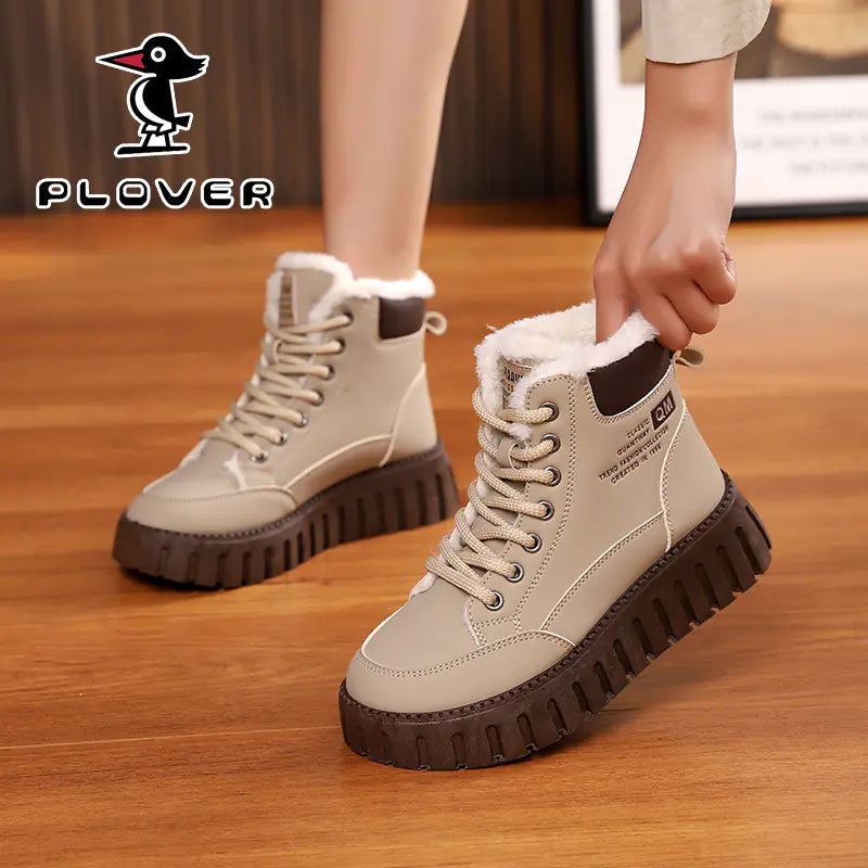 Winter High-Top Thick Sole Martin Boots for Women