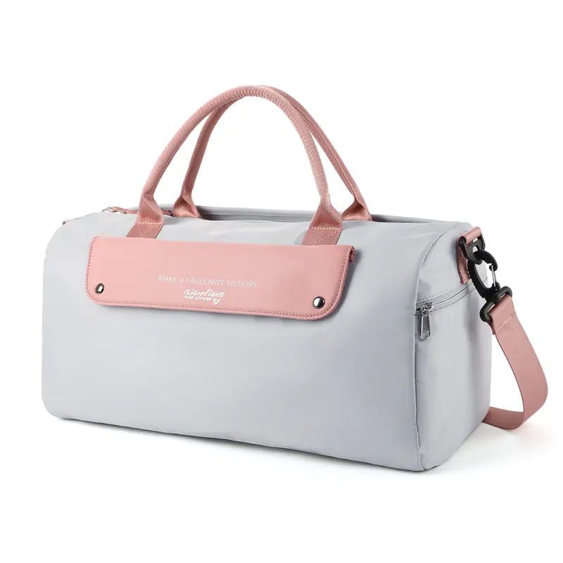 Large Waterproof Women's Travel Duffel Gym Bag