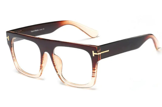 Oversized Fashion Glasses Frame for Men and Women