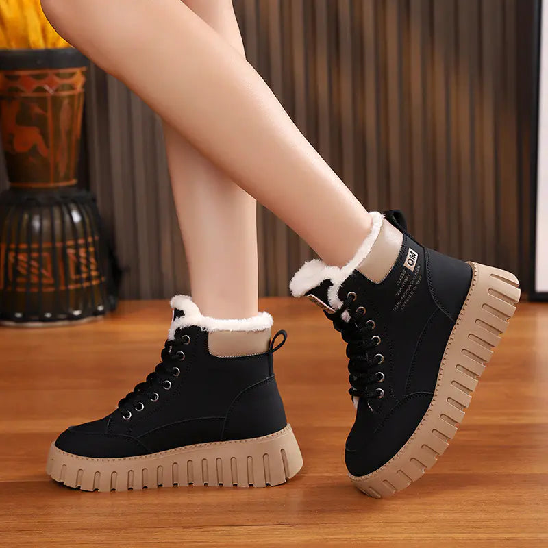 Winter High-Top Thick Sole Martin Boots for Women