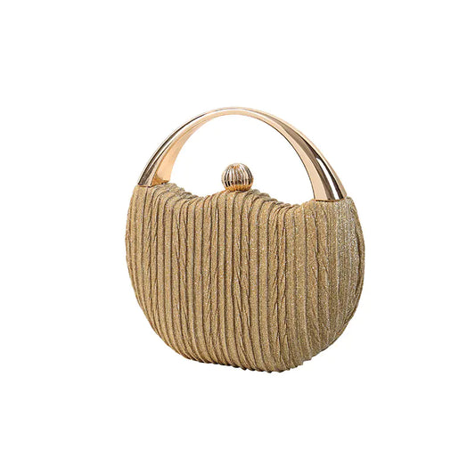 Women's Fashion Portable Round Box Bag