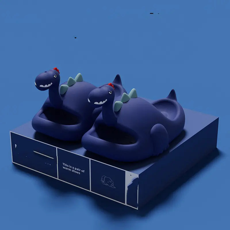 Children's Dinosaur Slippers for Outdoor Summer Fun