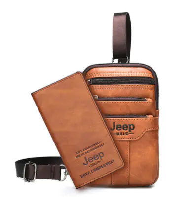Men's Retro Crossbody Bag - Outdoor Travel Sling Bag