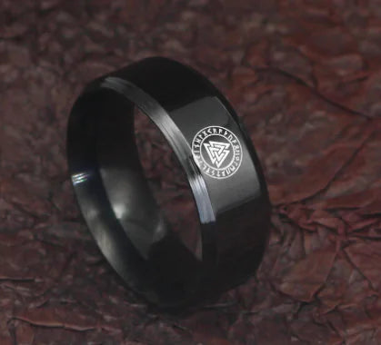 Vintage Viking Rune Ring for Men