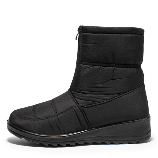 Winter Waterproof Slip-On Boots for Older Women