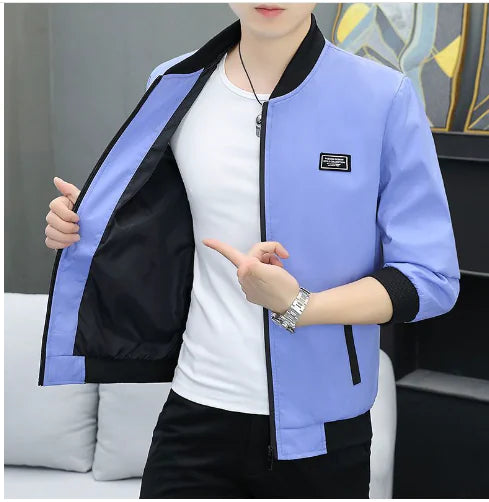 Men's Fashionable Korean Style Casual Jacket