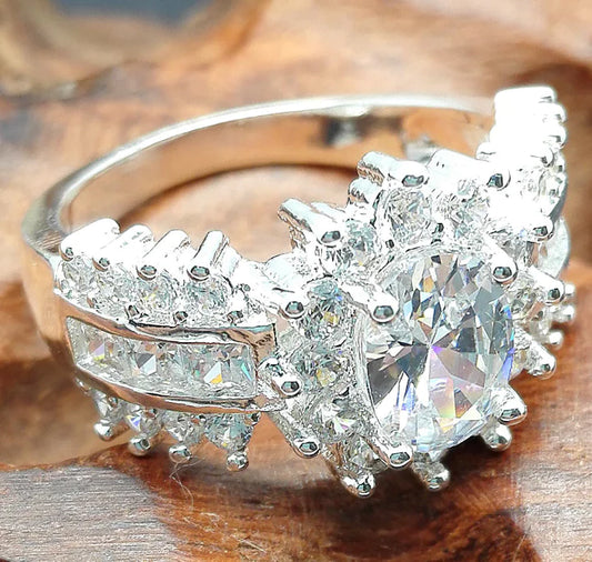 Rhinestone Ring for Women