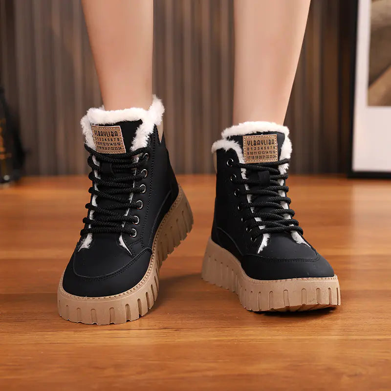 Winter High-Top Thick Sole Martin Boots for Women