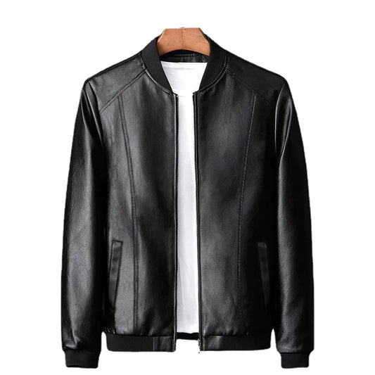 Men's Leather Jacket - Patagonia Autumn Winter Style
