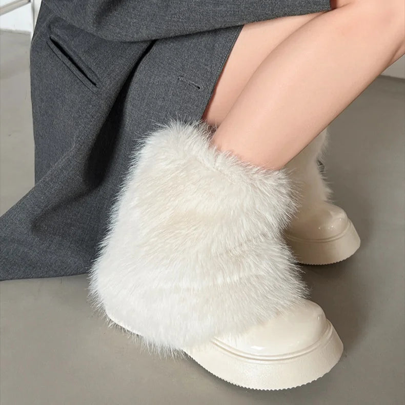 Fleece-lined Thermal Winter Snow Boots for Women