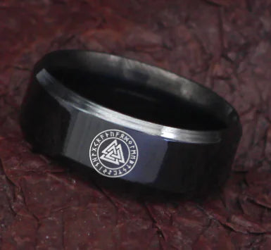 Vintage Viking Rune Ring for Men