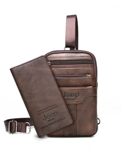 Men's Retro Crossbody Bag - Outdoor Travel Sling Bag