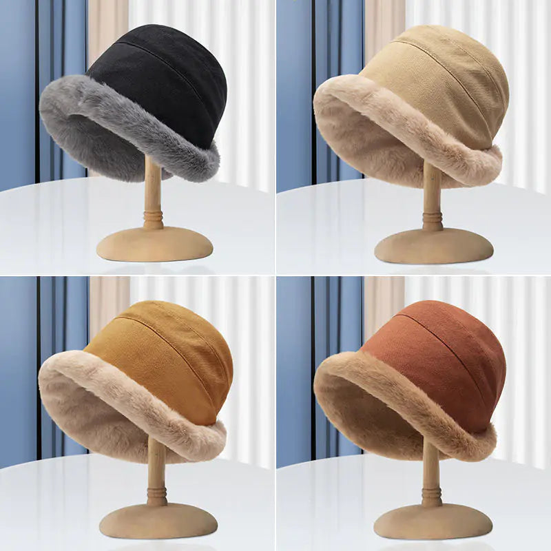 Winter Fashionable Warm Mongolian Fisherman Hat for Women
