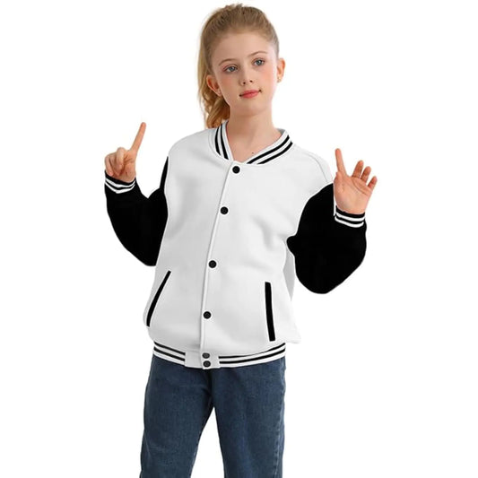 Youth Varsity Baseball Jacket - Unisex Sports Coat