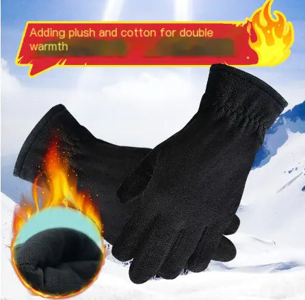 Winter Fleece Thermal Gloves for Men and Women