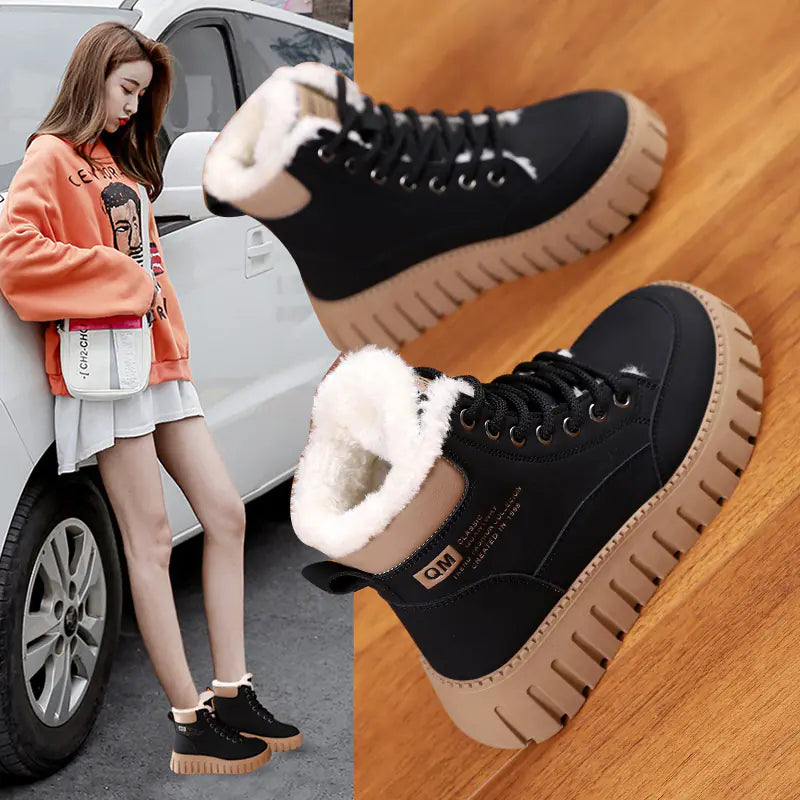 Winter High-Top Thick Sole Martin Boots for Women