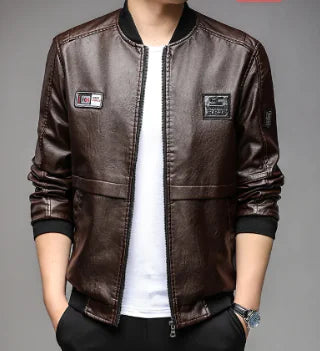 Men's Genuine Leather Jacket - Sebastian Ferraz