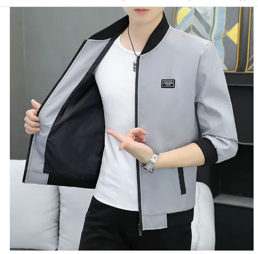 Men's Fashionable Korean Style Casual Jacket