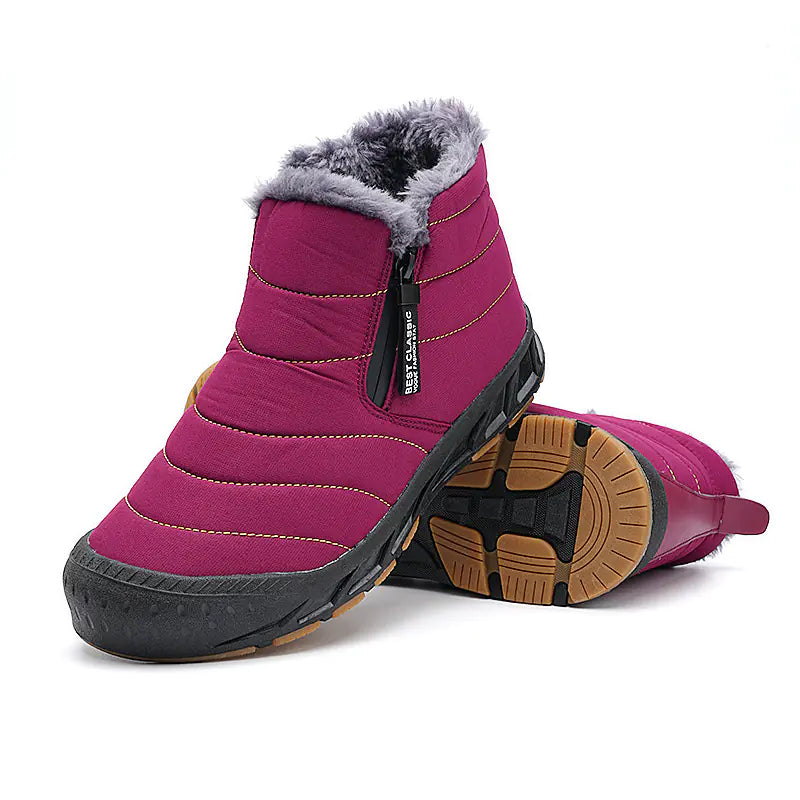 Winter High-Top Cotton Hiking Boots for Men and Women