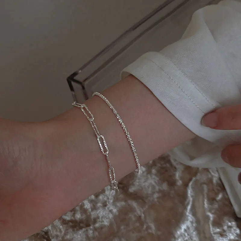 Silver Starry Bracelet for Women
