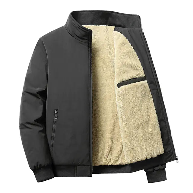 Men's Plush Thickened Oversized Winter Jacket