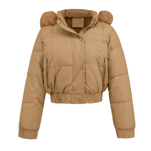 Women's Cozy-Chic Cotton-Padded Jacket