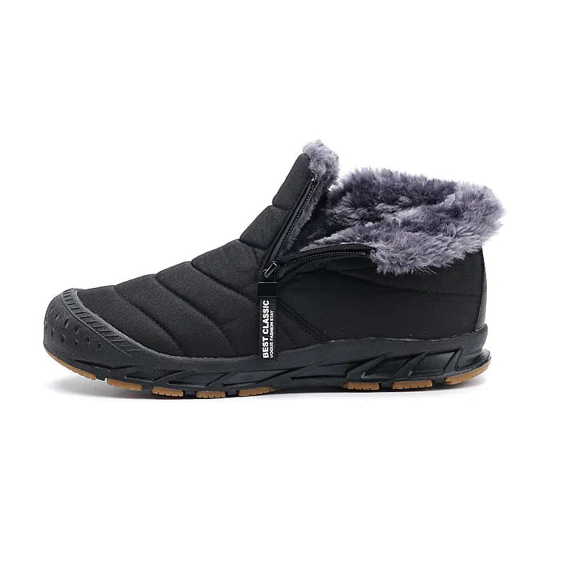 Winter High-Top Cotton Hiking Boots for Men and Women
