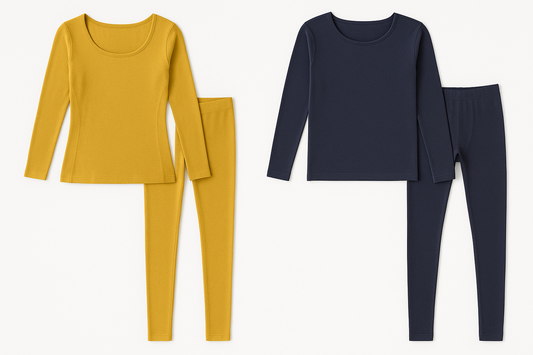 Professional product photo of athletic wear sets