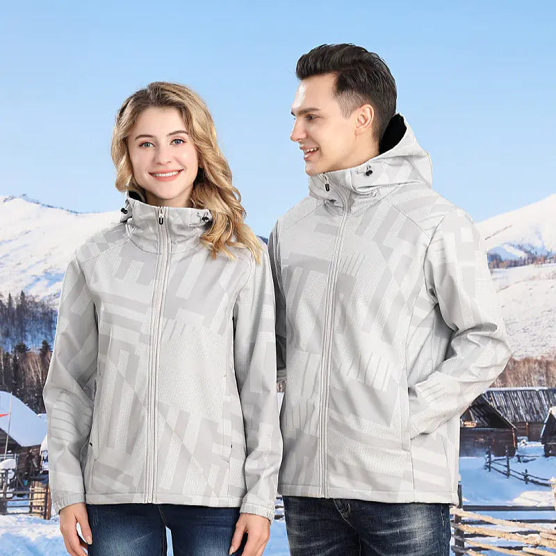 Winter Couples' Outdoor Windproof Waterproof Jacket