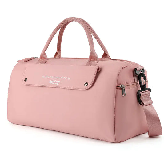 Large Waterproof Women's Travel Duffel Gym Bag